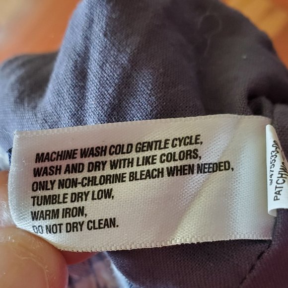 Baby Gap Blue/Gray Plaid Beach Hat 12-18 Months - Picture 13 of 14